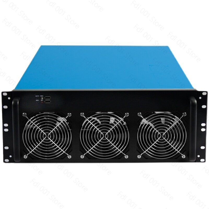 8 Gpu 4U Server Chassis - 4U 멀티 그래픽 카드 섀시 6/8