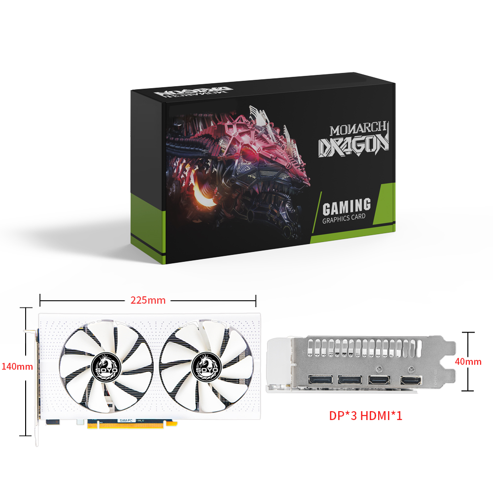 Rx 580 8Gb 2048Sp Gpu - SOYO AMD Radeon RX580 8GB 그래픽