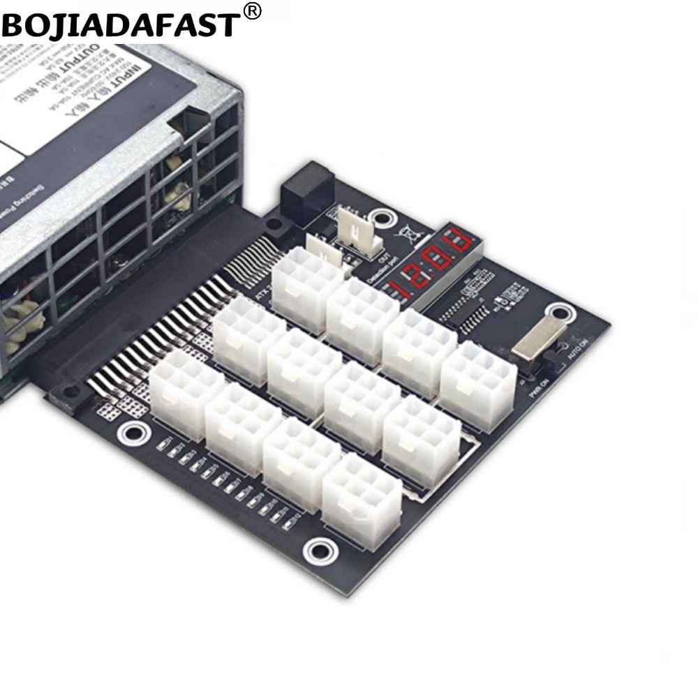 12 포트 PCI-E 6핀 커넥터 서버 PSU 전원 공 - 2400W Server Psu Breakout Board 리뷰 및 가격