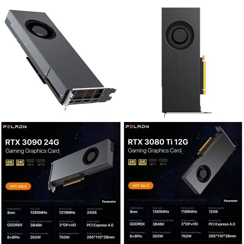 핫세일 특가 AI 서버 GPU 지포스 RTX 3080T - Rtx 3090 24Gb Graphics Card 리뷰 및 가격