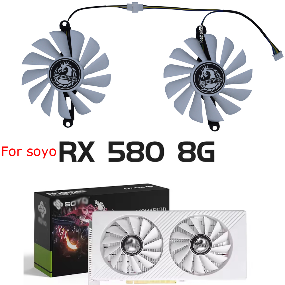 그래픽 쿨러 GPU 비디오 카드 팬 SOYO RX 58 - Rx 580 8Gb 2048Sp Gpu 리뷰 및 가격