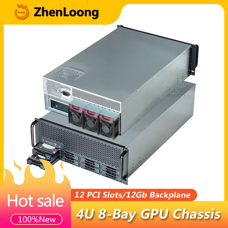 ZhenLoong GPU 4U 서버 랙 케이스, PCI - 8 Gpu 4U Server Chassis 리뷰 및 가격