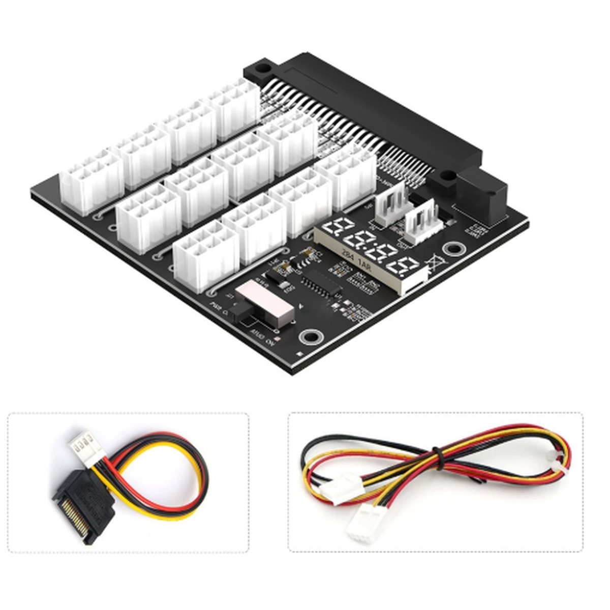 새로운 공장~12포트 PCIe 6핀 커넥터 브레이크아웃 - 2400W Server Psu Breakout Board 리뷰 및 가격