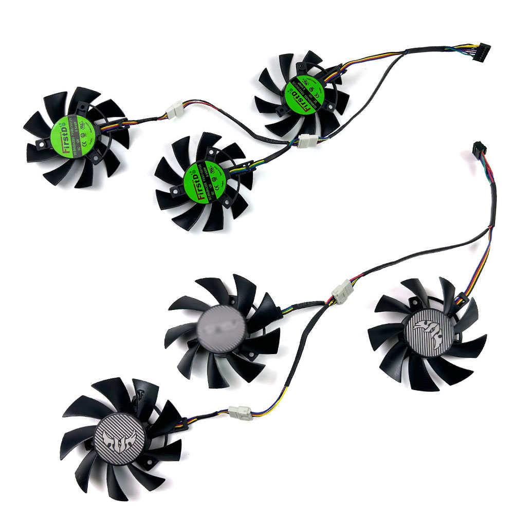 새로운 냉각 팬 75mm 7핀 FD8015U12D PL - Rx 5700 Xt 8Gb Video Card 리뷰 및 가격